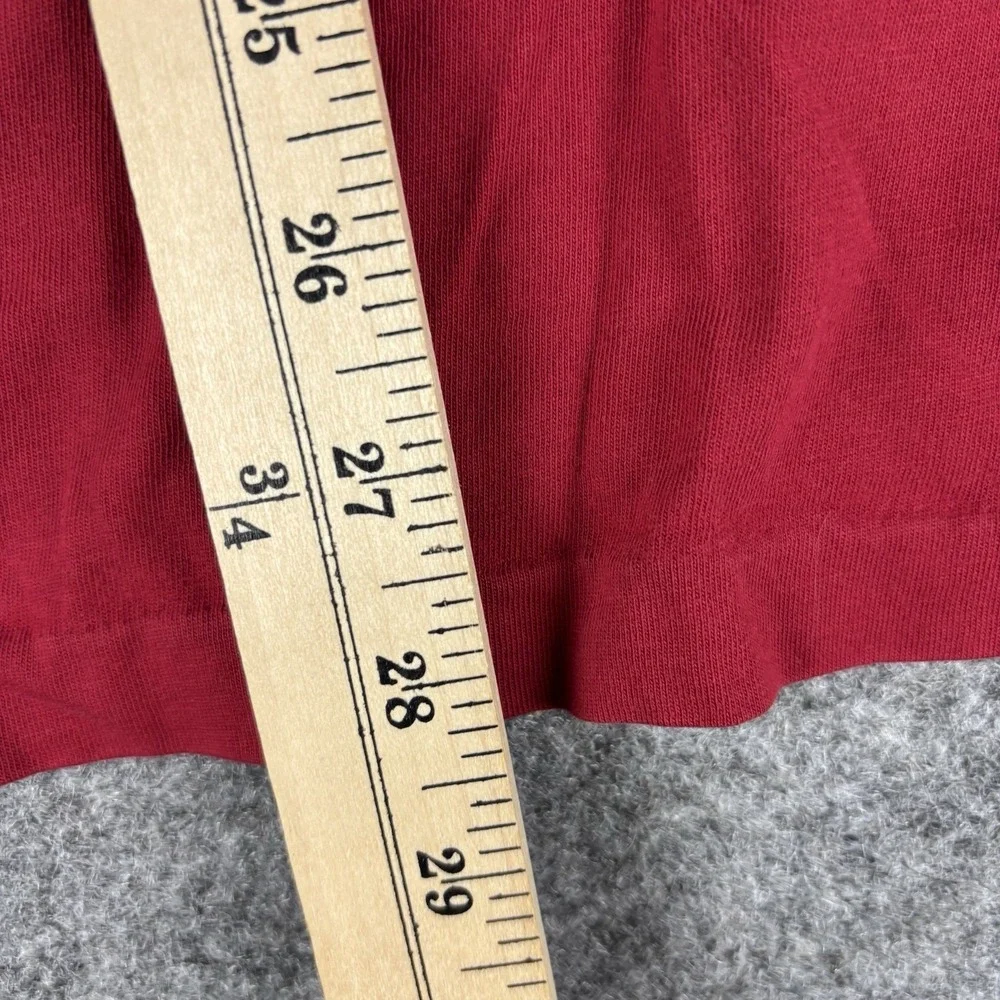 Polo Ralph Lauren V Neck Shirt Mens Xl‎ Red Short Sleeve Pony Logo Classic Fit